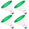 Luxrite PAR38 LED Green Light Bulb 8W 45W Equivalent Damp Rated UL Listed E26 Medium Base, 4PK LR31643-4PK - alternate 1